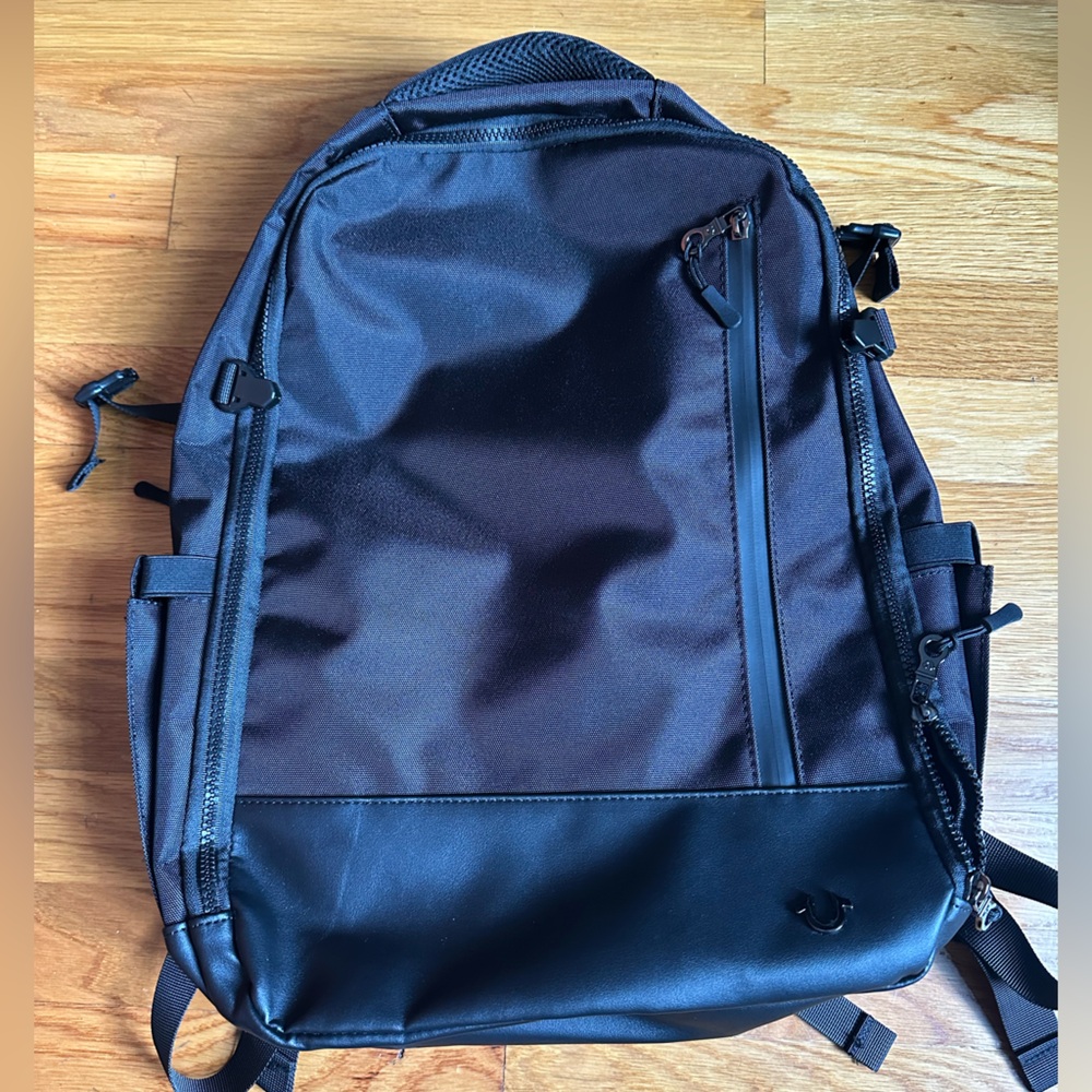 True Religion Black Backpack